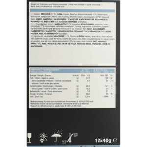 Eat natural Protein Peanuts Dark Chocolate - 18.75 euro