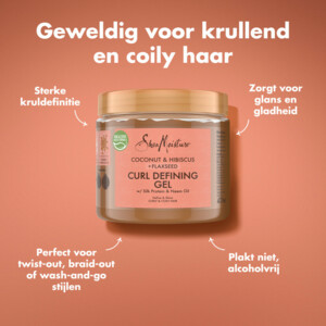Shea Moisture Coconut & Hibiscus Haargel - 11.99 euro
