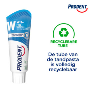 Prodent Tandpasta Wit + Fris - 2.69 euro