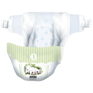 Moomin Ecologische Luiers Maat 1 Newborn - 9.15 euro