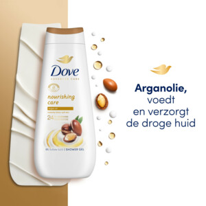 6x Dove Douchecrème Nourishing Care - 23.5 euro