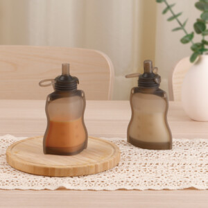 Haakaa Yummy Pouch Knijpzakken Food Grade siliconen 130 ml - 24.05 euro