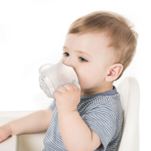 Haakaa Baby Drinkbeker Terra Cotta 4+ mnd - 13.55 euro