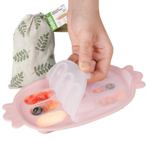 Haakaa Siliconen vorm Bakken & Invriezen Blush - 19.35 euro