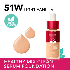 Bourjois Healthy Mix Serum Foundation 51 Light Vanilla - 20.99 euro