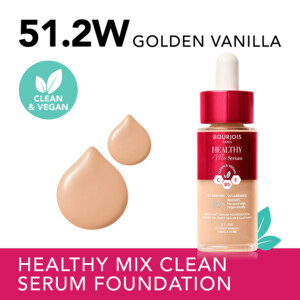 Bourjois Healthy Mix Serum Foundation 51.2 Golden Vanilla - 17.85 euro