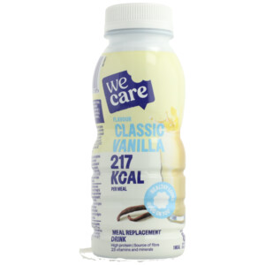 8x WeCare Meal Replacement Drink Classic Vanilla - 12.91 euro
