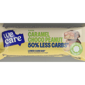 15x WeCare Lower Carb Bar Caramel Choco Peanut - 18.25 euro