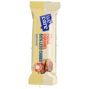 WeCare Lower Carb Bar Fudge Caramel - 2.33 euro