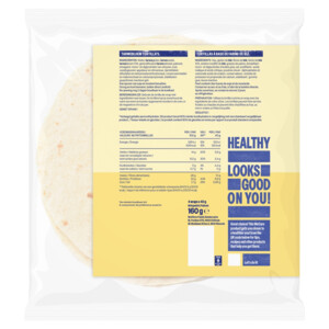 12x WeCare Lower Carb Tortillas Naturel - 35.92 euro
