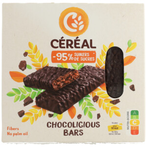 Céréal Chocolicious Bars - 2.19 euro