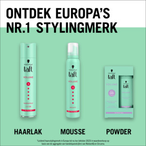 6x Taft True Volume Haarpoeder - 25.98 euro
