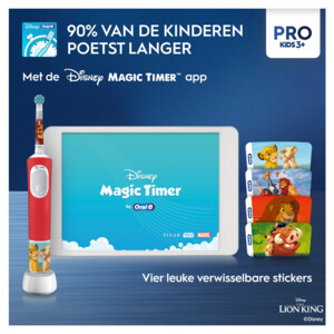 Oral-B Elektrische Tandenborstel Pro Kids Lion King - 19.99 euro