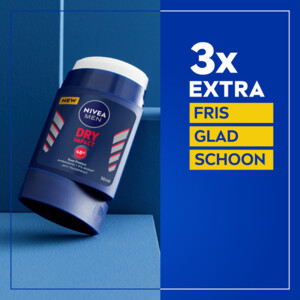 3x NIVEA Men Deodorent Stick Dry Impact - 18.19 euro