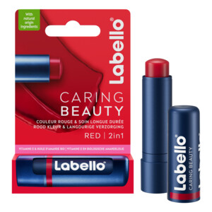 3x Labello Lippenbalsem Caring Beauty Red - 17.11 euro
