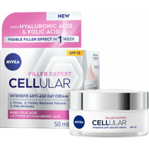 NIVEA Cellular Filler Dagcrème Anti-Age SPF 15 - 28.79 euro