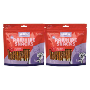 2x Braaaf Hondensnack Rol Sticks Kip 12,5 cm