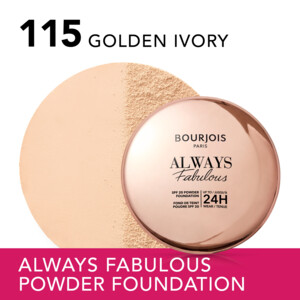 Bourjois Always Fabulous Compact Foundation Golden Ivory 115 - 16.05 euro