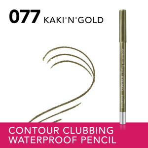 Bourjois Contour Clubbing Waterproof Oogpotlood Kaki'n'gold 77 - 11.69 euro