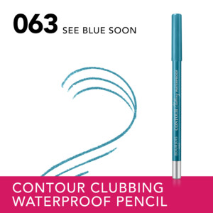 Bourjois Contour Clubbing Waterproof Oogpotlood Sea Blue Soon 63 - 11.45 euro