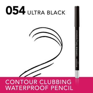 Bourjois Contour Clubbing Waterproof Oogpotlood Ultra Black 54 - 13.39 euro