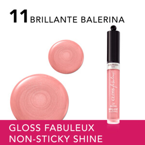 Bourjois Gloss Fabuleux Lipgloss Brillante Ballerina 11 - 9.69 euro
