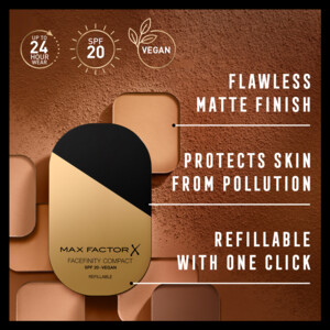 Max Factor Facefinity Compacte Poeder Foundation Toffee 008 - 14.95 euro