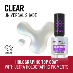 Rimmel Top Coat Holographic - 6.29 euro