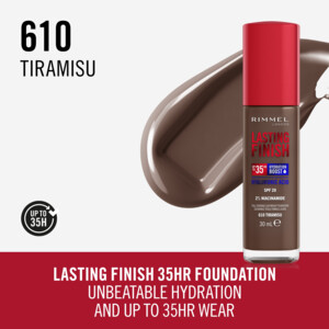 Rimmel Lasting Finish 35H Foundation Tiramisu 610 - 18.99 euro