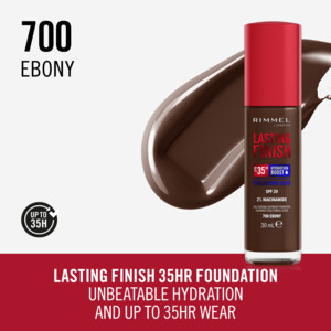 Rimmel Lasting Finish 35H Foundation Ebony 700 - 15.99 euro