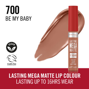 Rimmel Lasting Mega Matte Liquid Lipstick Be My Baby ​700 - 11.35 euro