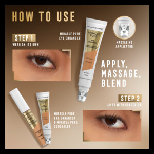 Max Factor Miracle Pure Eye Enhancer Concealer 04 Honey - 11.49 euro