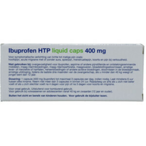 Healthypharm Ibuprofen 400mg Liquid Caps - 4.85 euro
