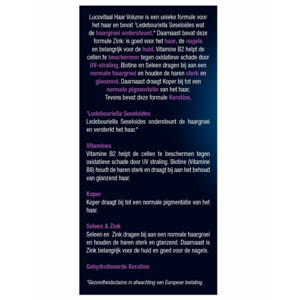 Lucovitaal Haar Groei & Volume - 49.99 euro