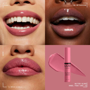 NYX Butter Gloss Lipgloss Angel Food Cake - 5.25 euro