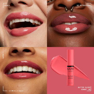 NYX Butter Gloss Lipgloss Sorbet - 7.35 euro