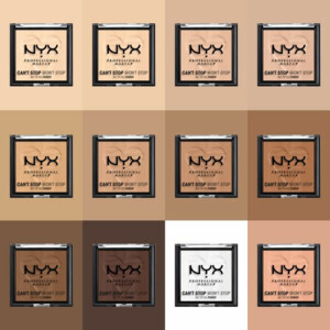 NYX Can't Stop Won't Stop Mattifying Pressed Powder Fair - 9.95 euro