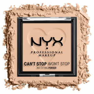 NYX Can't Stop Won't Stop Mattifying Pressed Powder Light Medium - 9.95 euro