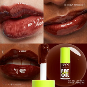 NYX Fat Oil Lip Drip Lipgloss Status Update - 8.39 euro