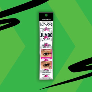 NYX Jumbo Lash 2-in-1 Eyeliner + Wimperlijn Black - 12.29 euro