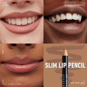 NYX Slim Lip Pencil Nude Beige - 5.5 euro