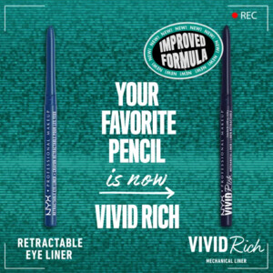 NYX Vivid Rich Mechanical Oogpotlood Emerald Empire - 5.95 euro