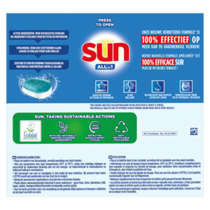 7x Sun Vaatwastabletten All-in-1 Citroen - 84.49 euro