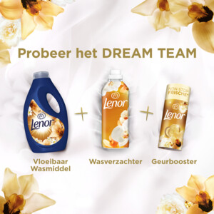 4x Lenor Vloeibaar Wasmiddel Gouden Orchidee 20 Wasbeurten - 31.18 euro