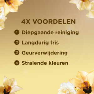 4x Lenor Vloeibaar Wasmiddel Gouden Orchidee 20 Wasbeurten - 31.18 euro