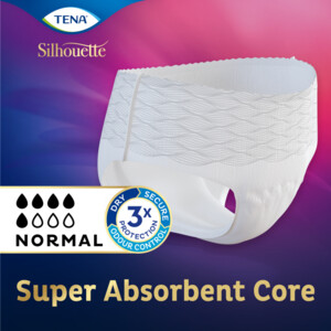2x TENA Silhouette Underwear Low Waist Blanc Plus M - 22.55 euro