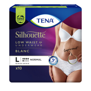 TENA Silhouette Underwear Low Waist Blanc Plus L - 13.39 euro