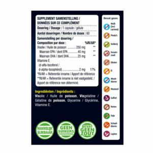 2x Lucovitaal Visolie Omega 3 mini softgels - 7.99 euro