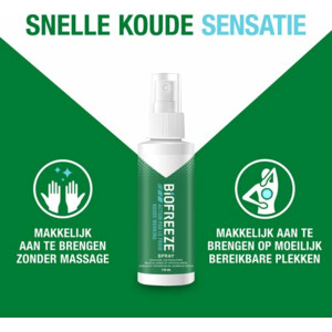 Biofreeze Pijnstillende Spray Spieren en Gewrichten - 12.29 euro