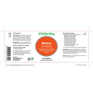 2x Vitortho Biotica 50 Miljard - 44.77 euro